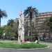 ...il parco si presenta ai visitatori con una scultura moderna del 1985 dedicata agli invalidi del lavoro